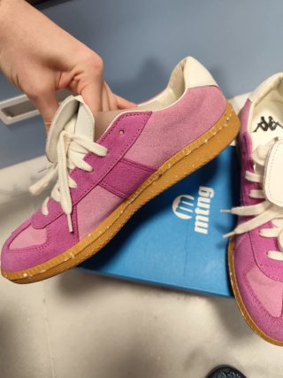 Zapatillas rosa fucsia kappa