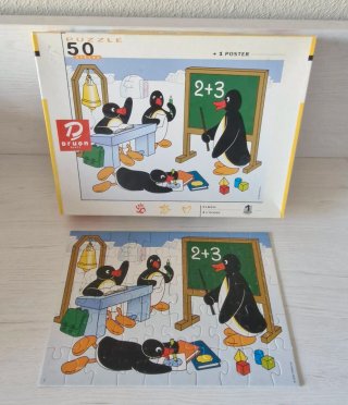 Puzzle Pingu Druon 50 piezas + póster