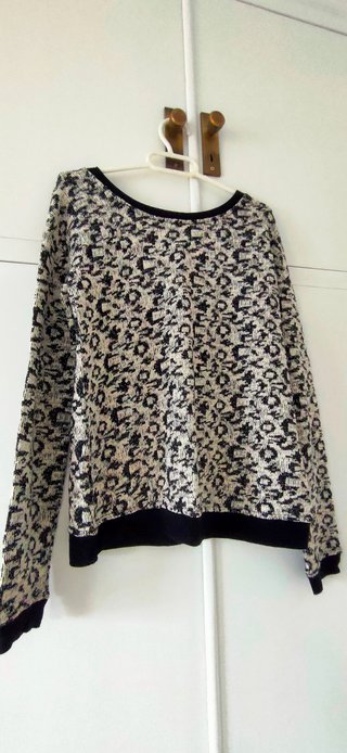 Jersey estampado leopardo