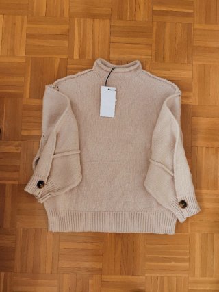 Jersey Zara Beige Talla M