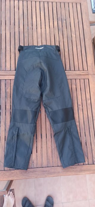 Pantalón moto hombre negro LS2