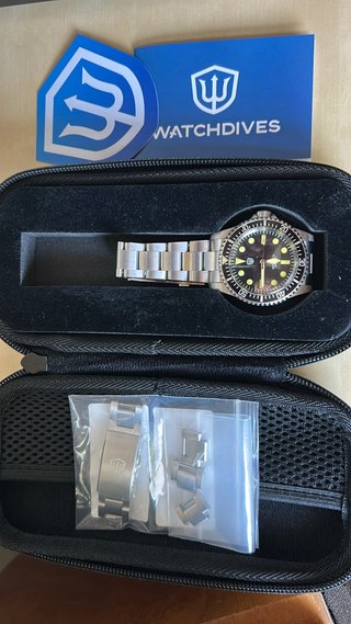 Reloj WatchDives Mil-sub/ calibre automático Seiko