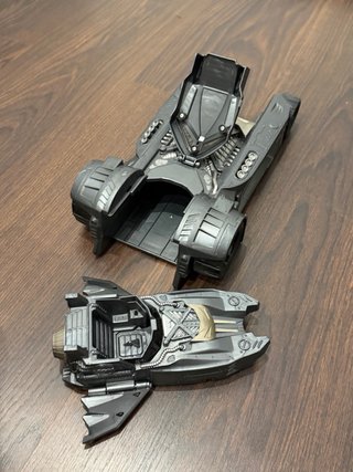 Coche Batman con coche pequeño
