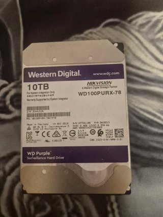 Disco Duro WD Purple 10TB