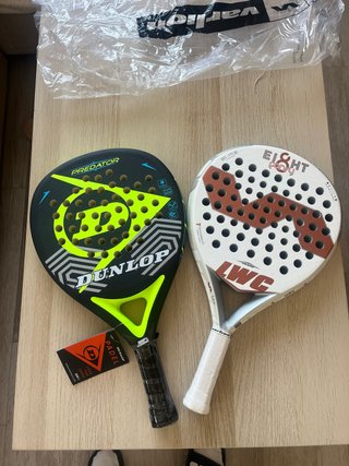 2 racchette Dunlop e Varlion nuove da debuttare
