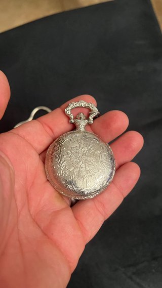 Orologio da taschino vintage con catena
