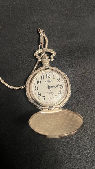 Orologio da taschino vintage con catena