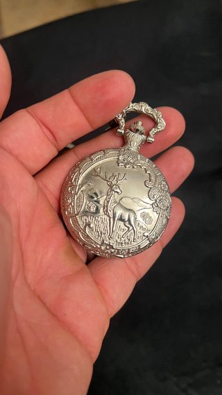 Orologio da taschino vintage con catena