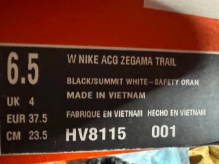 Nike ACG Zegama Trail Scarpe Uomo Nero