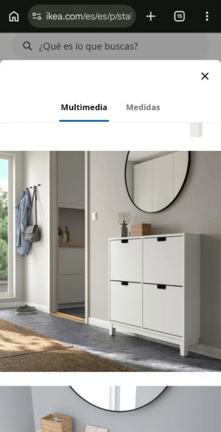 2 Zapateros IKEA STÄLL 4 compartimentos
