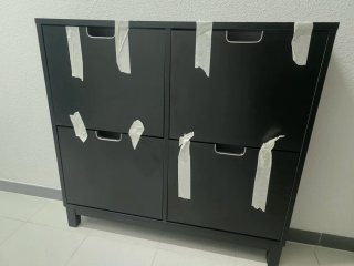 2 Zapateros IKEA STÄLL 4 compartimentos