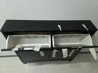 2 Zapateros IKEA STÄLL 4 compartimentos
