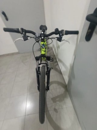 Bicicleta Montaña B'Twin 26 Negra/Verde Talla M