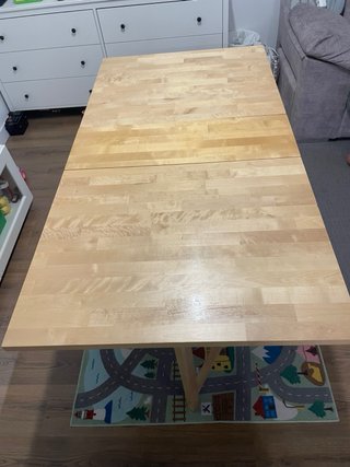 Mesa extensible madera Ikea