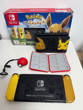 Nintendo Switch Edición Pokémon Let's Go Eevee