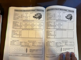 MANUAL TALLER MERCEDES W124 200D 250D 300D TD