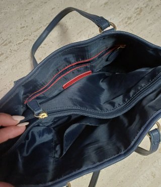 Bolso Tommy Hilfiger Mujer Azul Gris