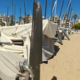 Timones Catamarán Clase A