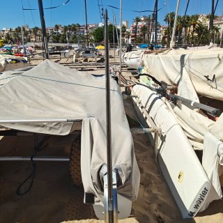 Timones Catamarán Clase A