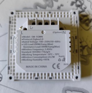 Interruptor inteligente ZigBee