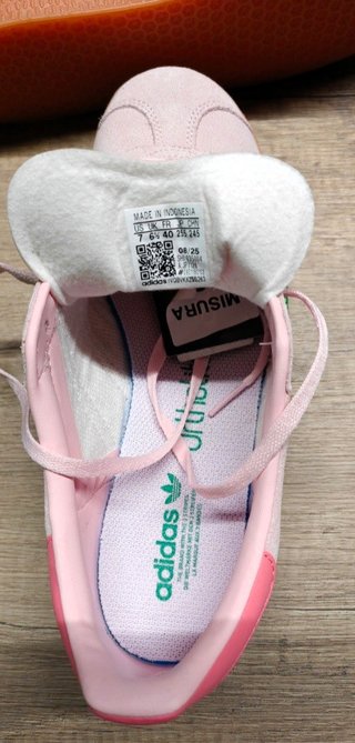 Adidas Gazelle rosa e verdi taglia 40 nuove