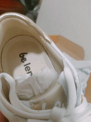 Zapatillas Belenka Talla 43 Blancas y Doradas