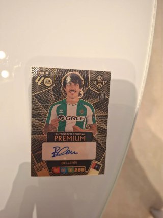 Carta Panini Adrenalyn Autógrafo Premium Bellerín