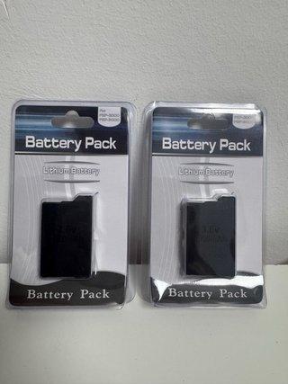 2 Baterías PSP 2000/3000 Lithium 3.6V 500mAh