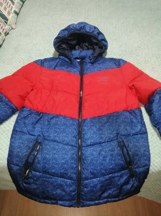 Chaqueta Pepe Jeans Anorak Azul/Rojo