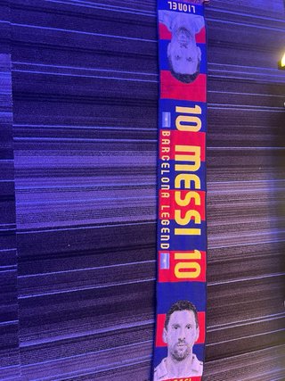 Bufanda Messi FC Barcelona 10