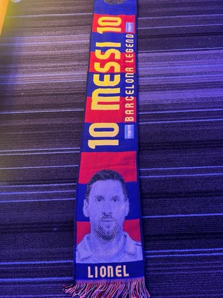 Bufanda Messi FC Barcelona 10