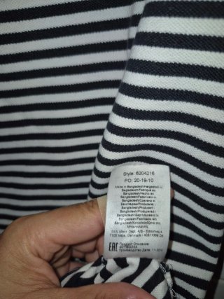 Polo rayas marinero M/C