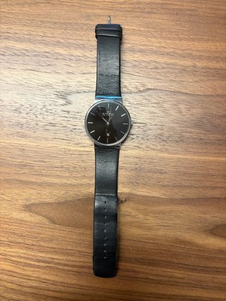 Reloj Skagen Negro y Plateado