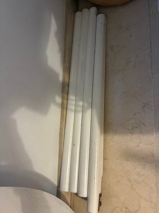 Mesa redonda comedor 1m x 70cm + tablero madera