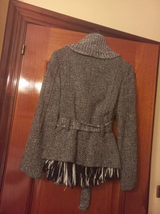 Traje de falda Mango gris