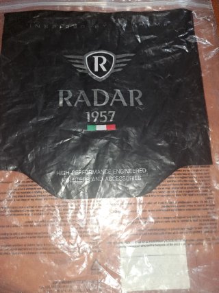 Pernera Táctica Radar 1957 Negra
