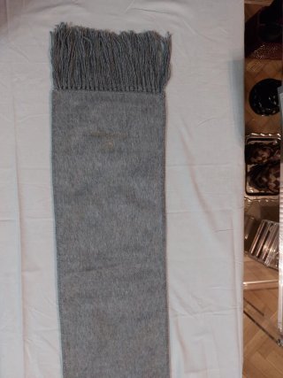 Bufanda de Alpaca Gris