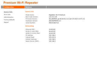 Repetidor WiFi Premium Arcadyan WE420244