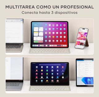 Teclado Bluetooth SATECHI OntheGo Beige