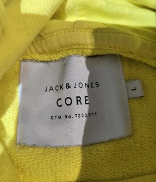 Sudadera Jack & Jones amarilla