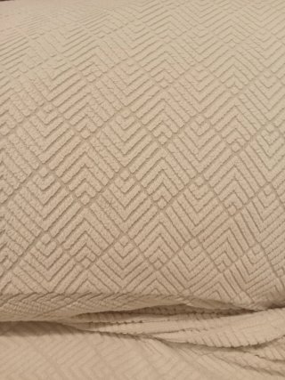 Dos Fundas de Sofá Beige