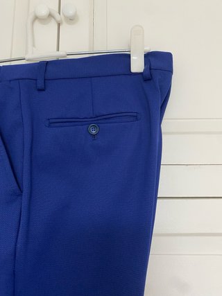 Traje azul hombre chaqueta y pantalon