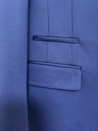 Traje azul hombre chaqueta y pantalon