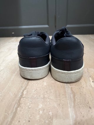 Zapatillas Lacoste Court Zero Negras/Azul Marino
