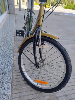 Bicicleta plegable Gotty + Luz trasera + Chaleco