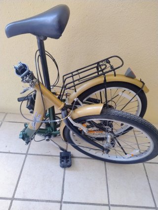 Bicicleta plegable Gotty + Luz trasera + Chaleco