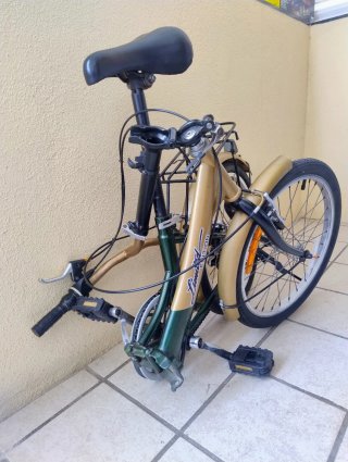 Bicicleta plegable Gotty + Luz trasera + Chaleco