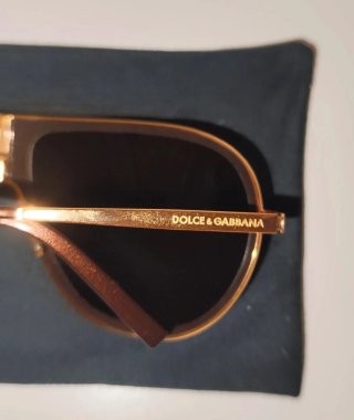 Occhiali da sole Dolce & Gabbana oro/marrone