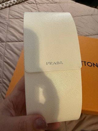 Estuche Gafas Prada Beige