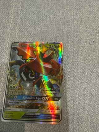 Carta Pokémon Tapu Bulu GX 180 HP